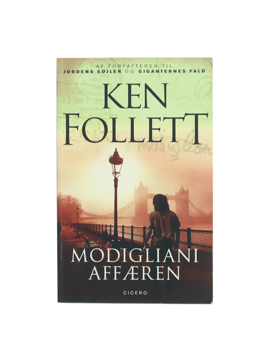 Forsiden af Modigliani affæren af Ken Follett