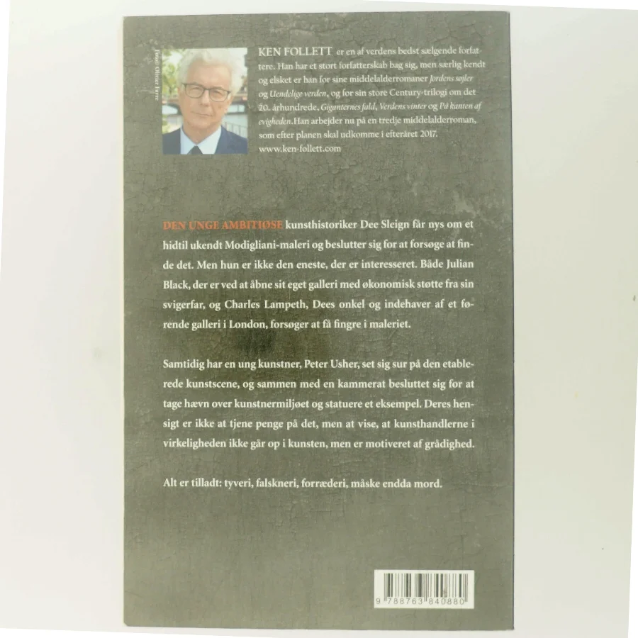 Modigliani affæren af Ken Follett (Bog)