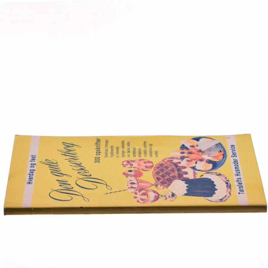 Den gule Dessertbog af Tørsleffs Husmoder Service (Bog)