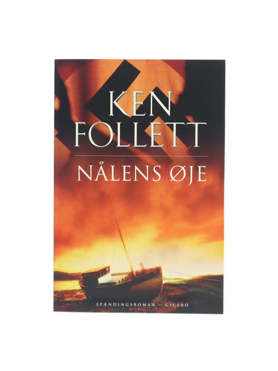 Forsiden af Nålens øje (Eye of the Needle) af Ken Follett