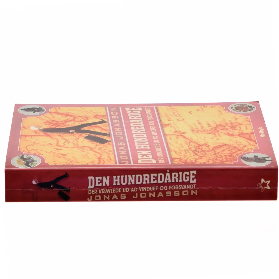 Den hundredårige der kravlede ud af vinduet og forsvandt af Jonas Jonasson (Bog)