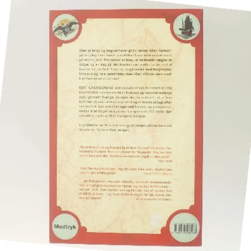 Den hundredårige der kravlede ud af vinduet og forsvandt af Jonas Jonasson (Bog)