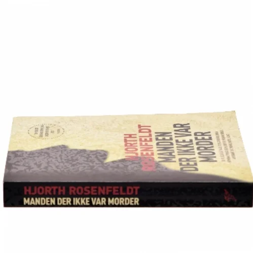 Manden der ikke var morder af Hjorth Rosenfeldt (Bog)