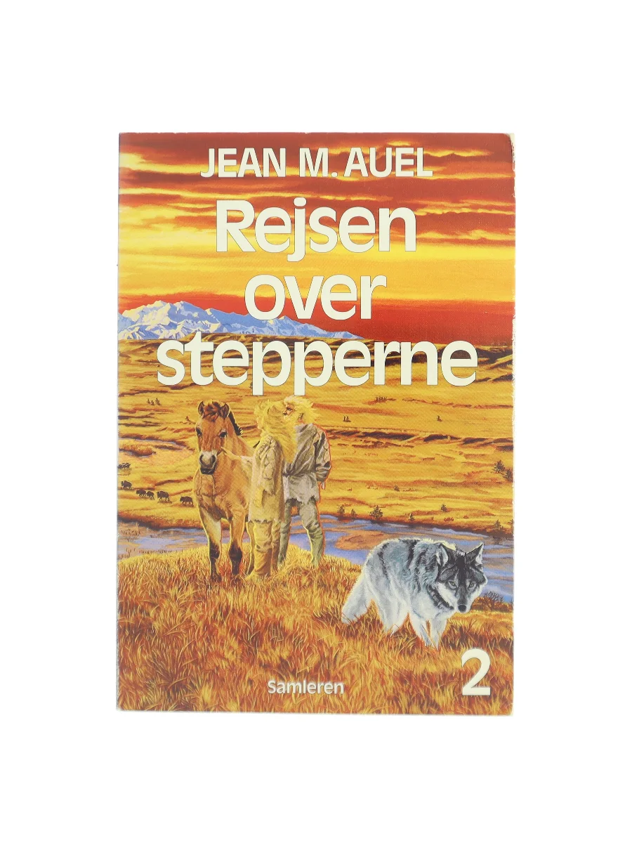 Forsiden af Rejsen over stepperne af Jean M. Auel