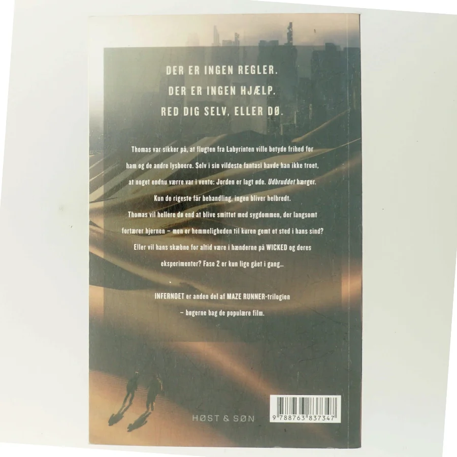 Maze runner. 2 : Infernoet af James Dashner (Bog)