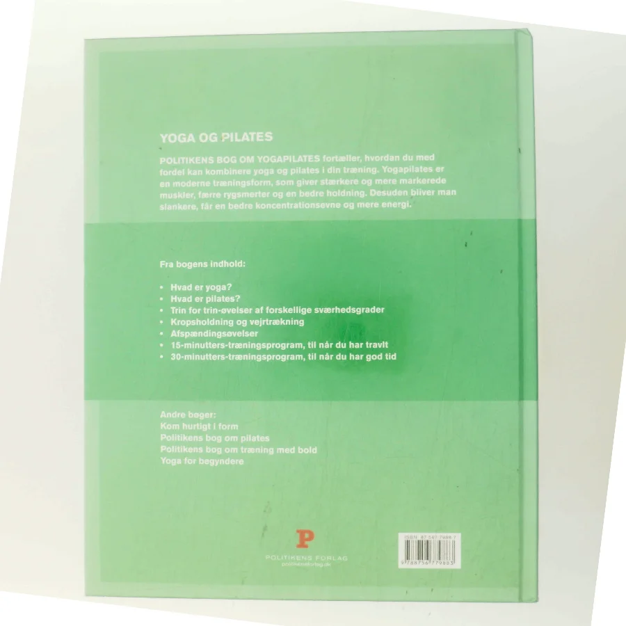 Politikens bog om yogapilates af Jacqueline Lysycia (Bog)