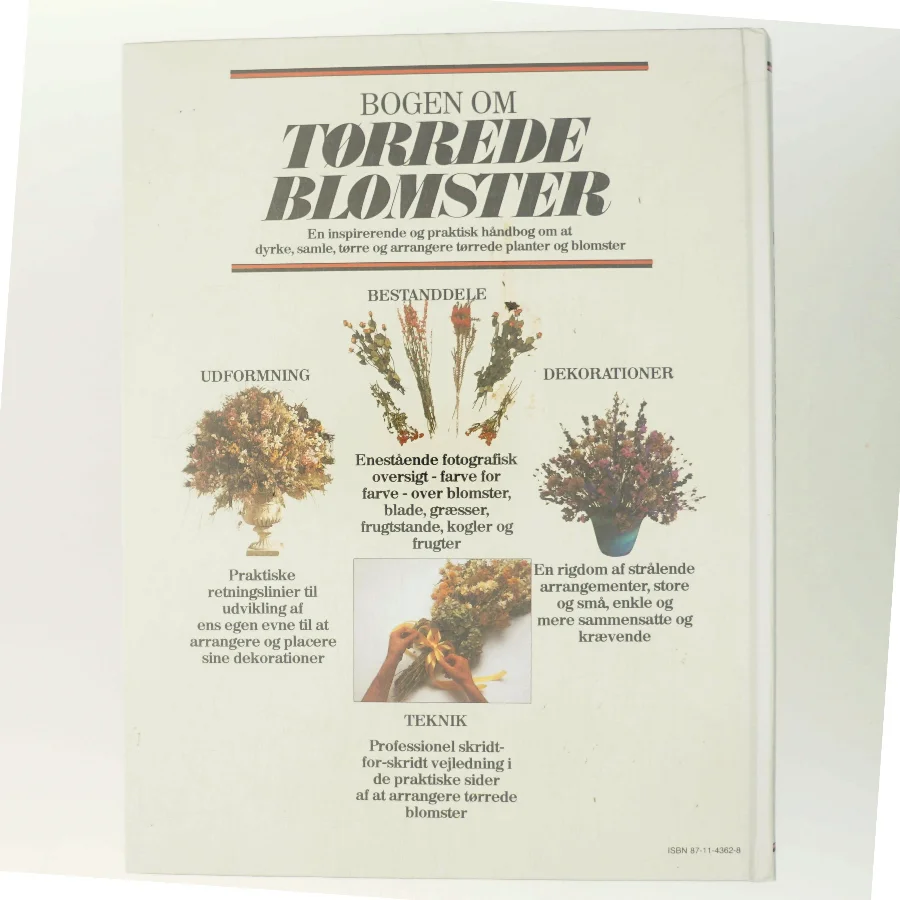 Bogen om Tørrede Blomster fra Clausen Bøger (Bog)