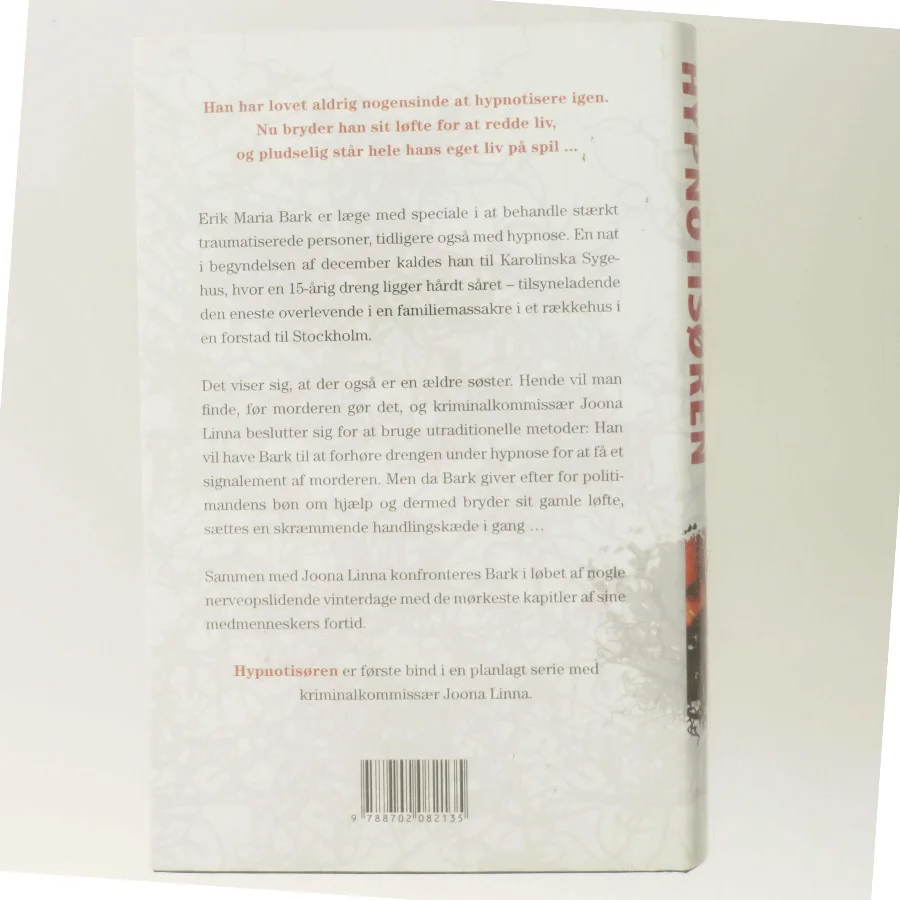 Hypnotisøren af Lars Kepler (Bog)