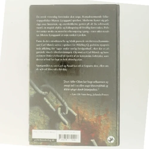 Kvinden i buret af Jussi Adler-Olsen (Bog)