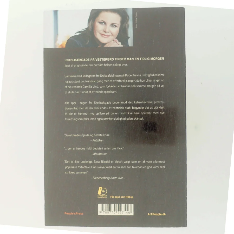 Aldrig mere fri af Sara Blædel (Bog)