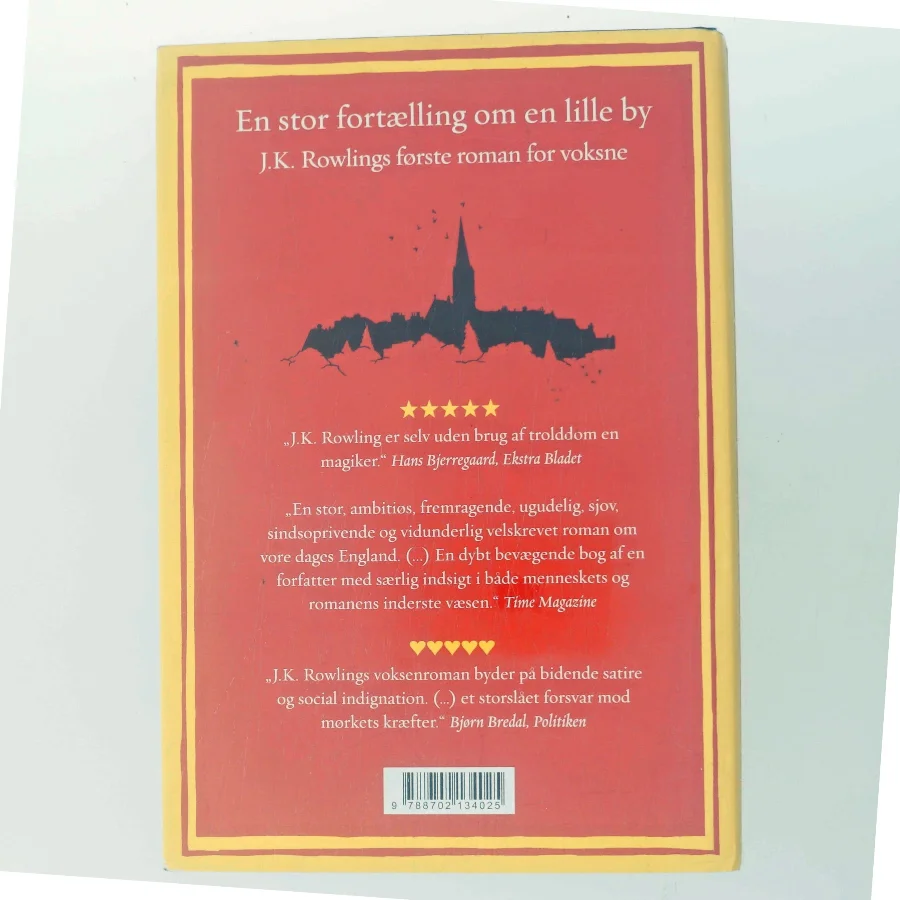 Den tomme plads af Joanne K. Rowling (Bog)