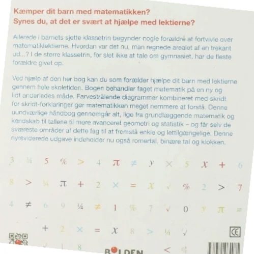 Hjælp dit barn med matematik gennem grundskolen og gymnasiet af Carol Vorderman (Bog)