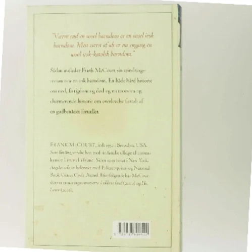 Angelas aske af Frank McCourt (Bog)