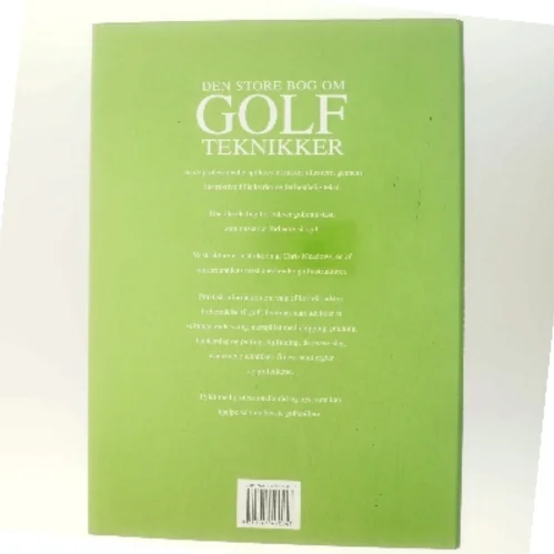 Den store bog om golfteknikker af Chris Meadows (Bog)