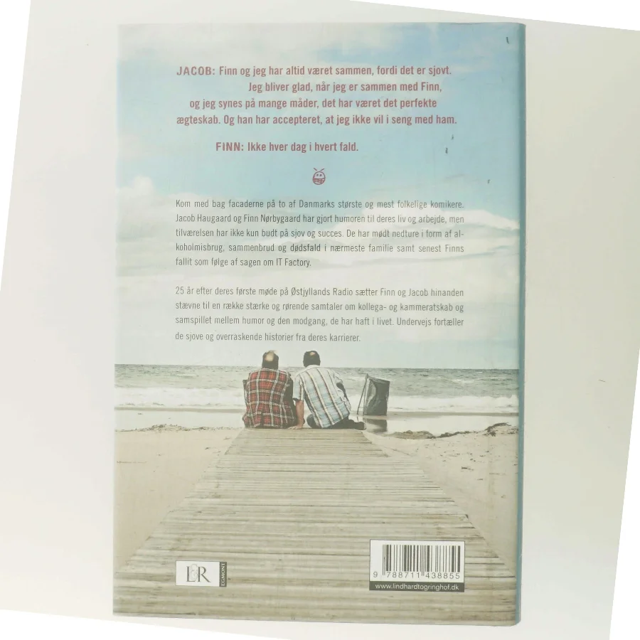 Du skal turde grine af det grimme : Finn og Jacob om livet af Peter Rundle (Bog)