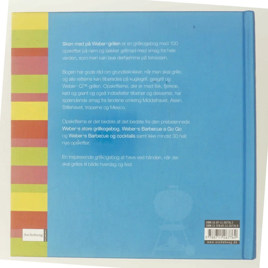 Skøn mad på Weber grillen (Bog)
