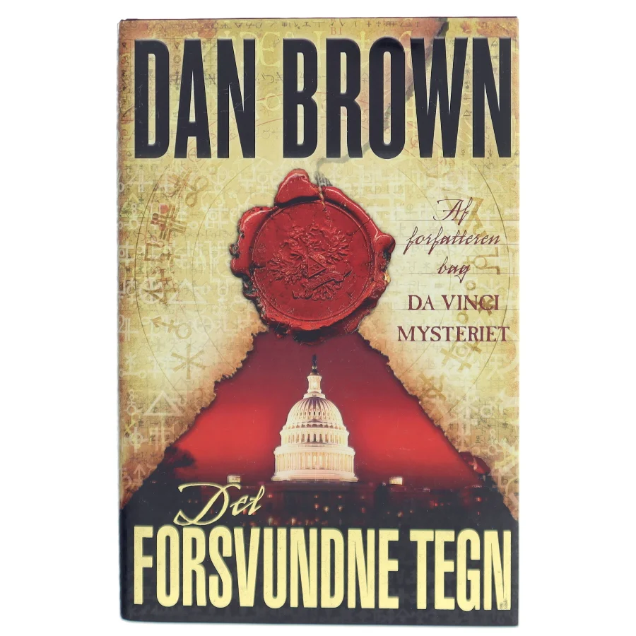 Det forsvundne tegn af Dan Brown (Bog)