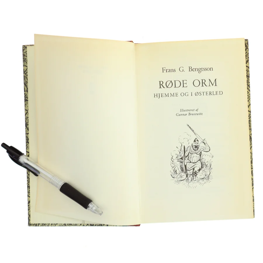 Røde Orm af Frans G. Bengtsson (Bog)