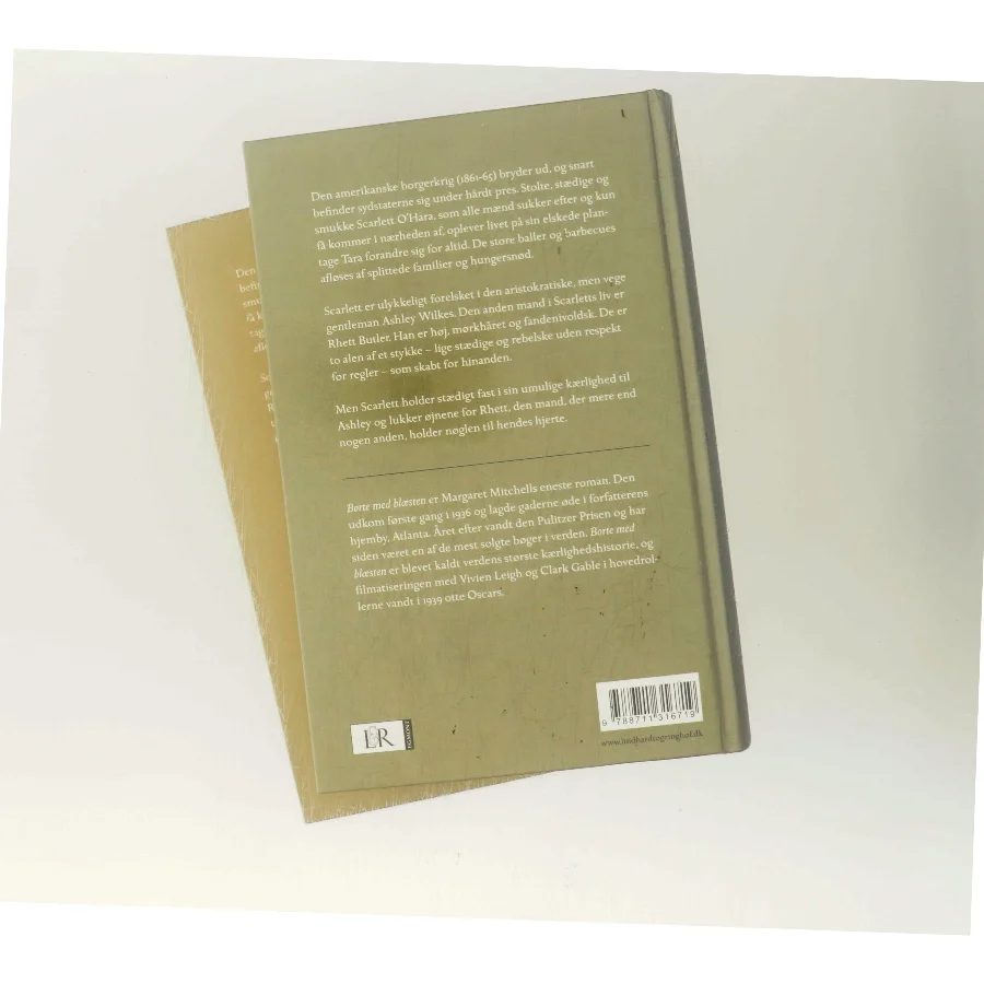 Borte med blæsten. Bind 2 (Ved Erik Freiesleben, 2-binds-udgave) af Margaret Mitchell (f. 1900) (Bog)