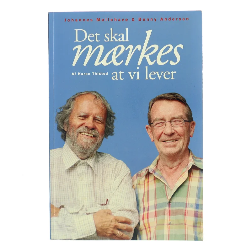 Det skal mærkes at vi lever (Bog)