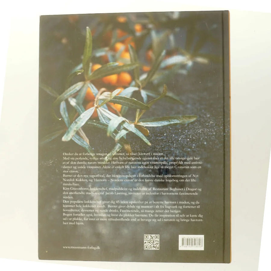 Havtorn : Nordens citron til forretter, hovedretter, desserter & drikke af Kim Gravenhorst (Bog)