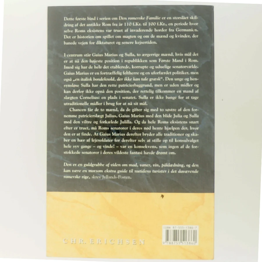 Den romerske familie. Bind 1, Ærens vej af Colleen McCullough (Bog)