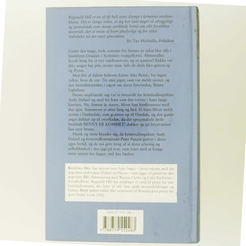 Døde børns sange af Reginald Hill (Bog)