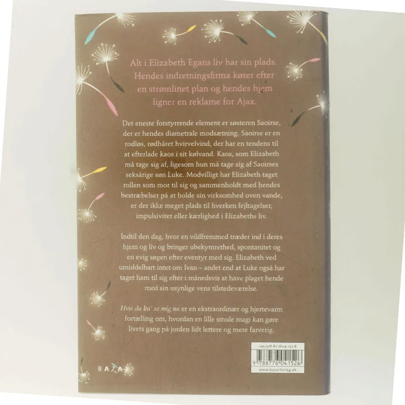 Hvis du ku' se mig nu af Cecelia Ahern (Bog)