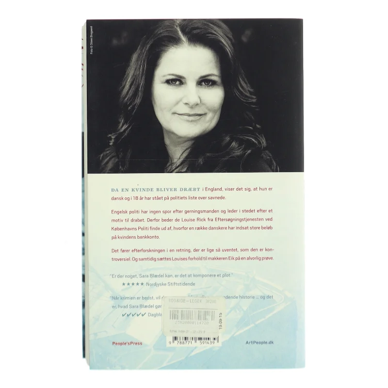 Kvinden de meldte savnet af Sara Blædel (Bog)