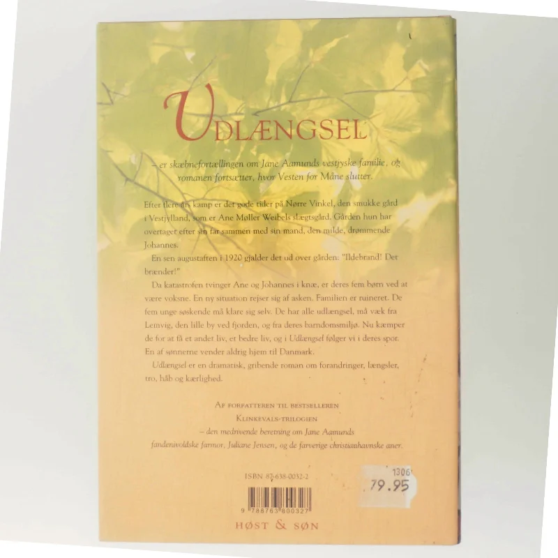 Udlængsel af Jane Aamund (Bog)
