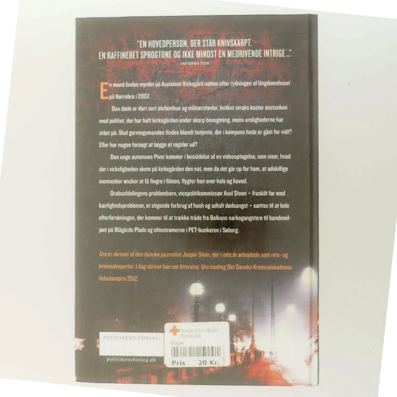 Uro af Jesper Stein (Bog)