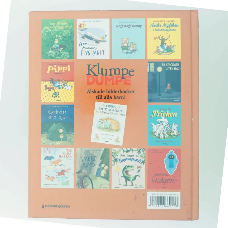 Børnebog om gravemaskine fra Raben & Sjögren