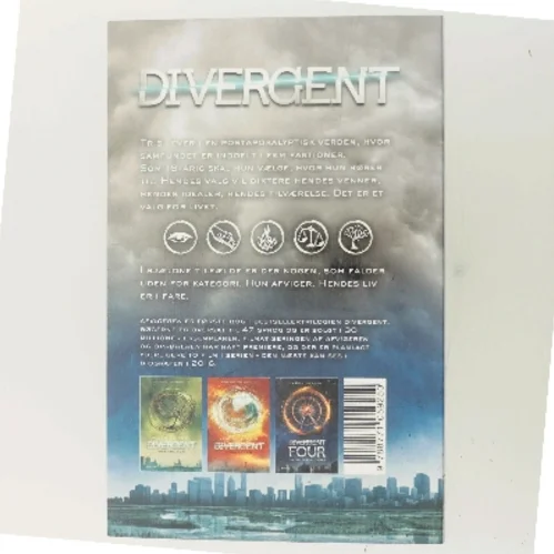 Divergent. Bind 1, Afvigeren af Veronica Roth (Bog)
