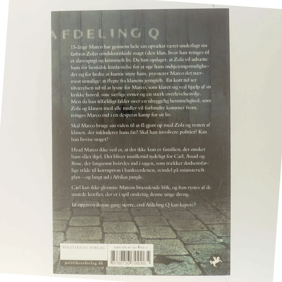 Marco Effekten (in Danish) af Jussi Adler-Olsen (Bog)