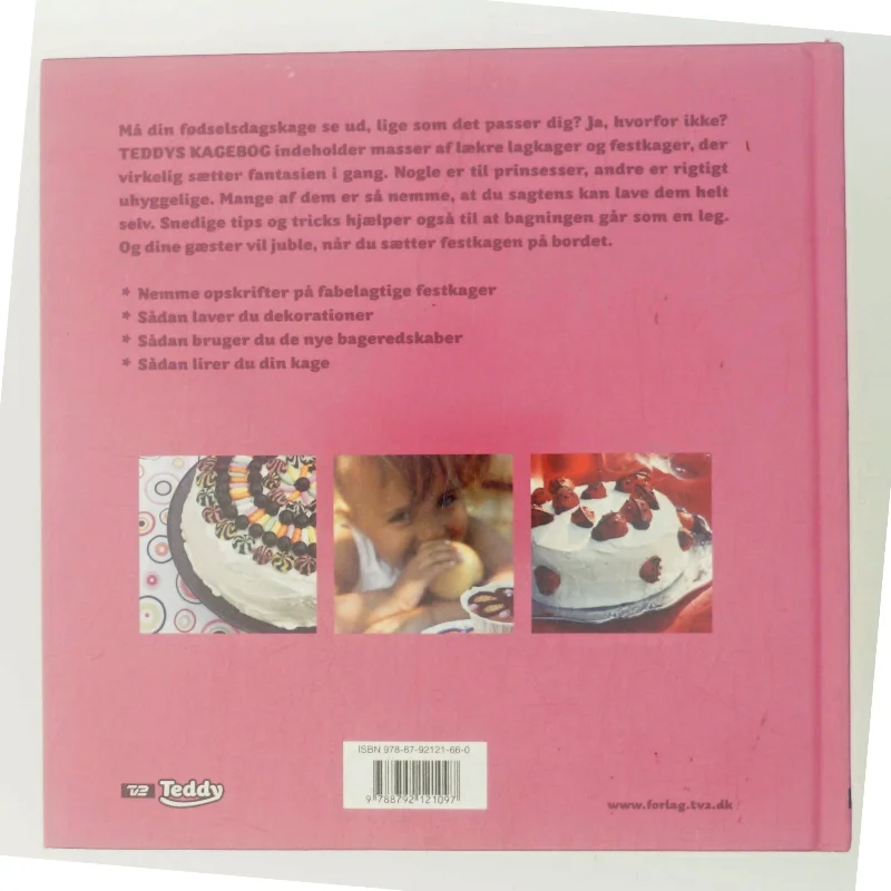 Teddys kagebog af Camilla Tubertini (Bog)