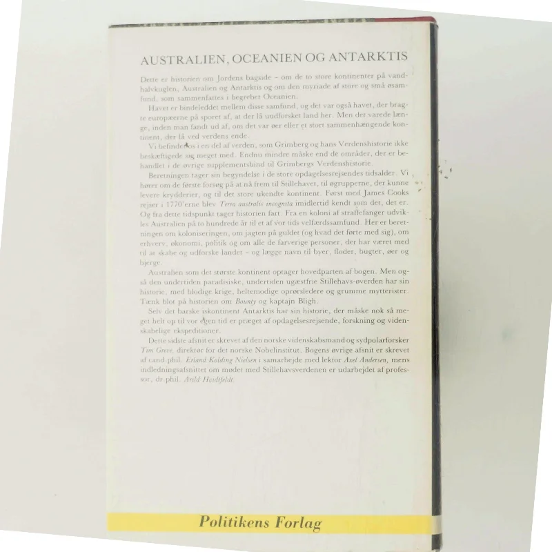 Australien, Oceanien & Antarktis af Tim Greve (Bog)