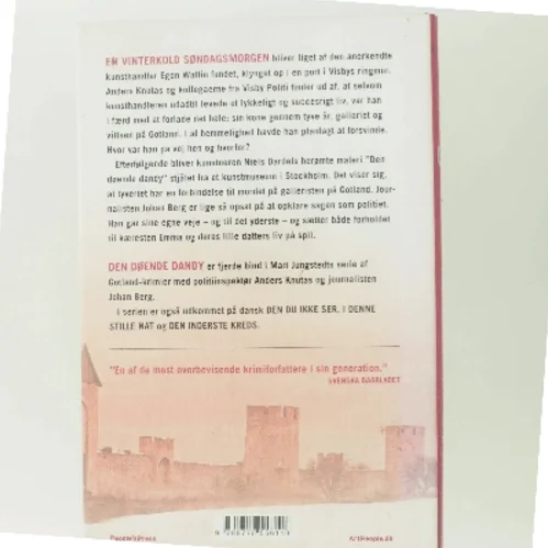 Den døende dandy : kriminalroman af Mari Jungstedt (Bog)