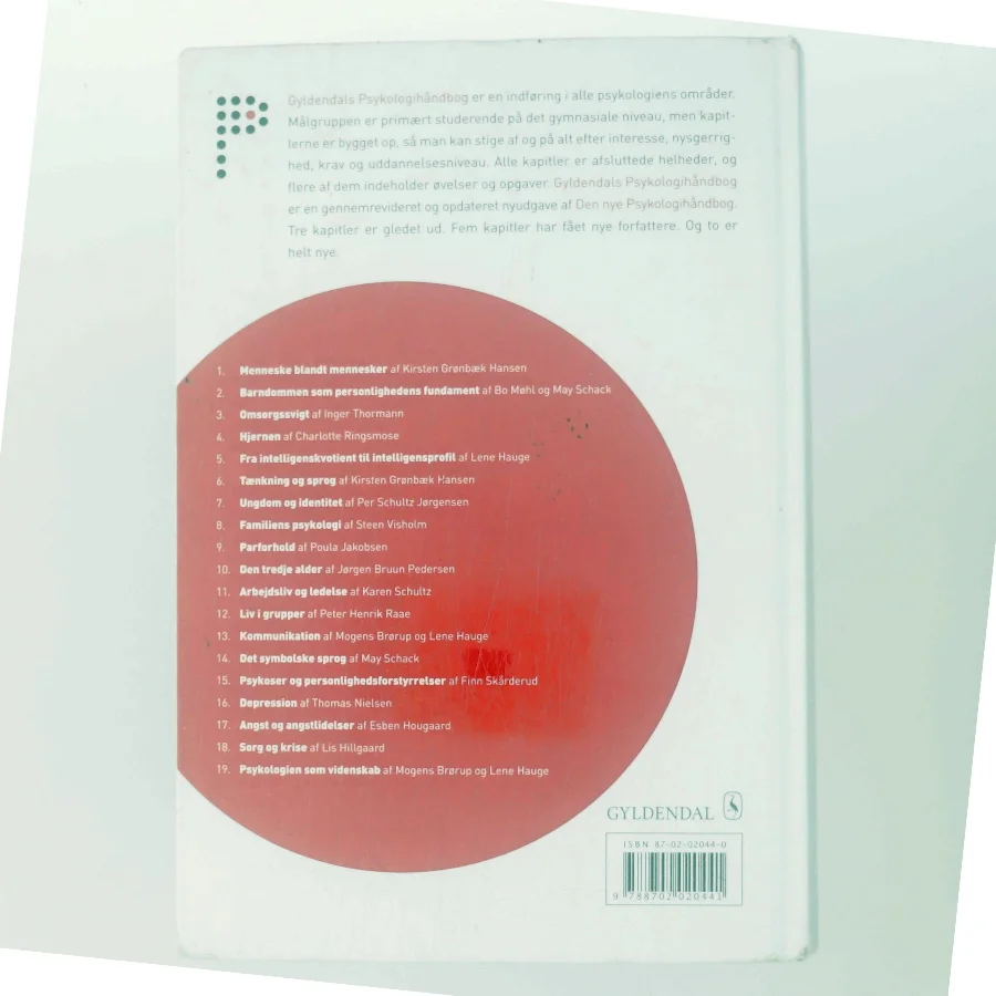 Gyldendals psykologihåndbog (Bog)