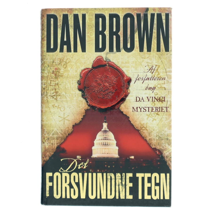 Det forsvundne tegn af Dan Brown (Bog)