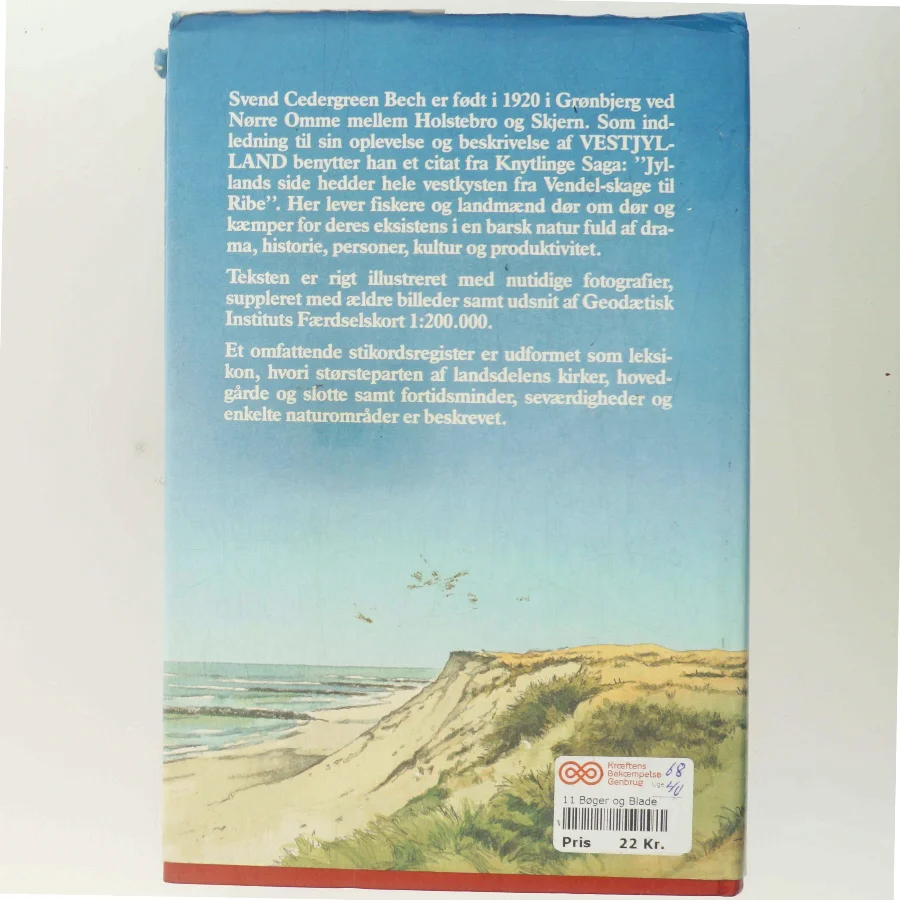 Vestjylland af Svend Cedergren Bech (Bog)