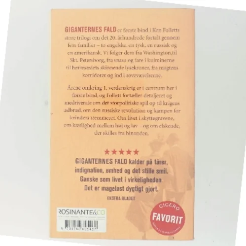 Giganternes fald af Ken Follett (Bog)