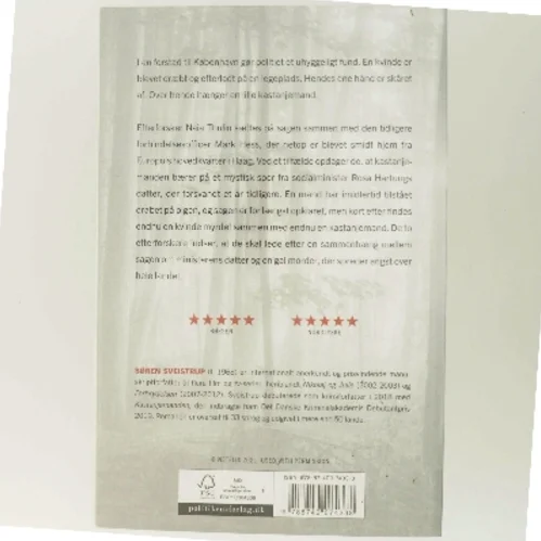 Kastanjemanden af Søren Sveistrup (Bog)