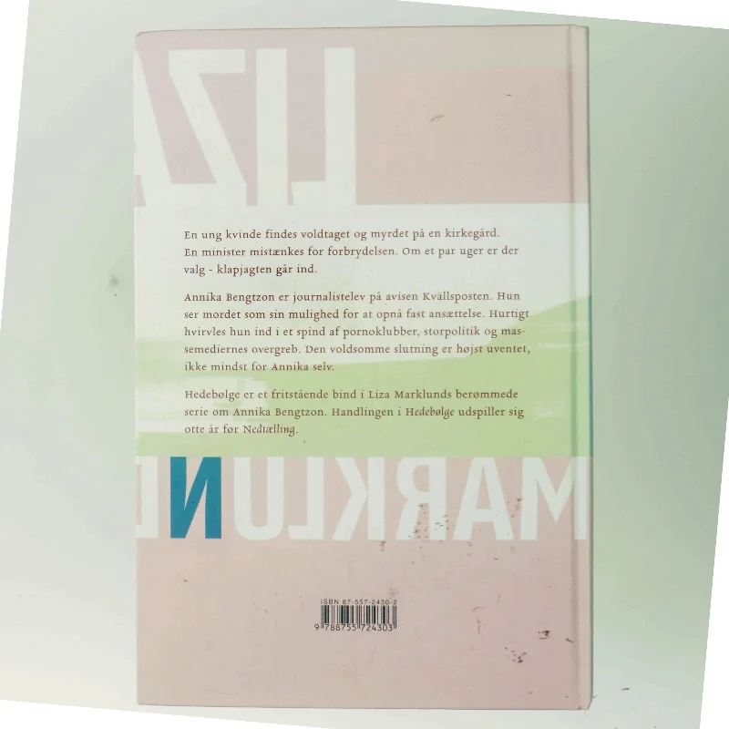 Hedebølge af Liza Marklund (Bog)