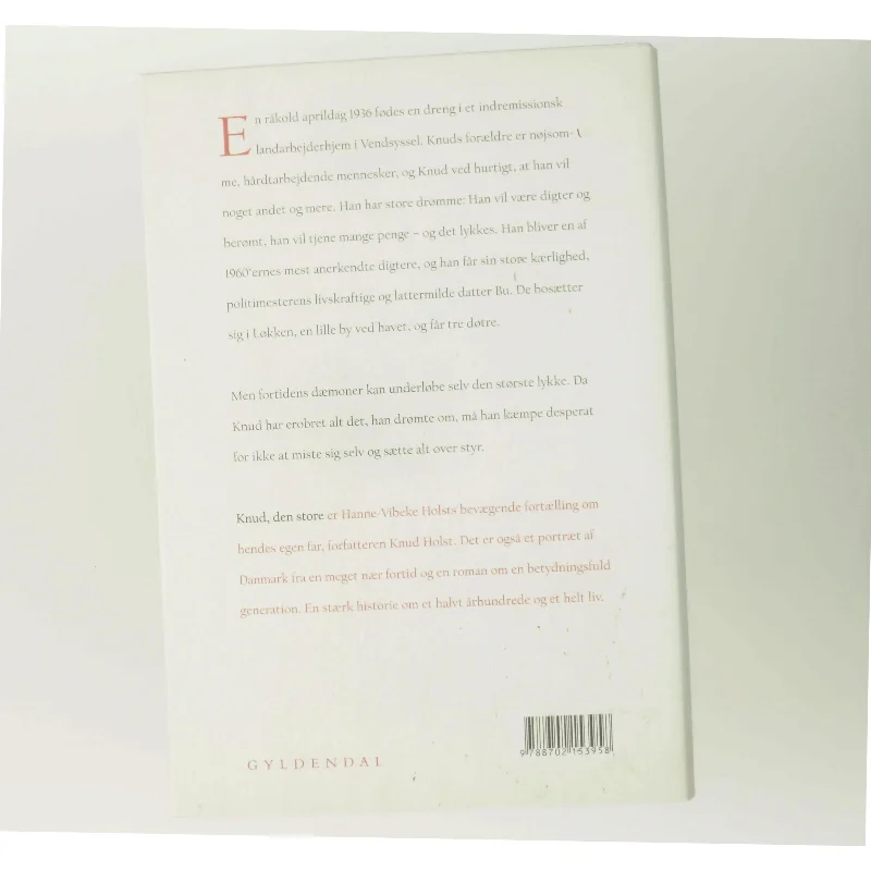 Knud, den store : roman af Hanne-Vibeke Holst (Bog)