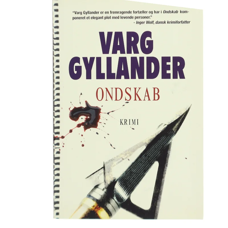 Ondskab af Varg Gyllander (Bog)