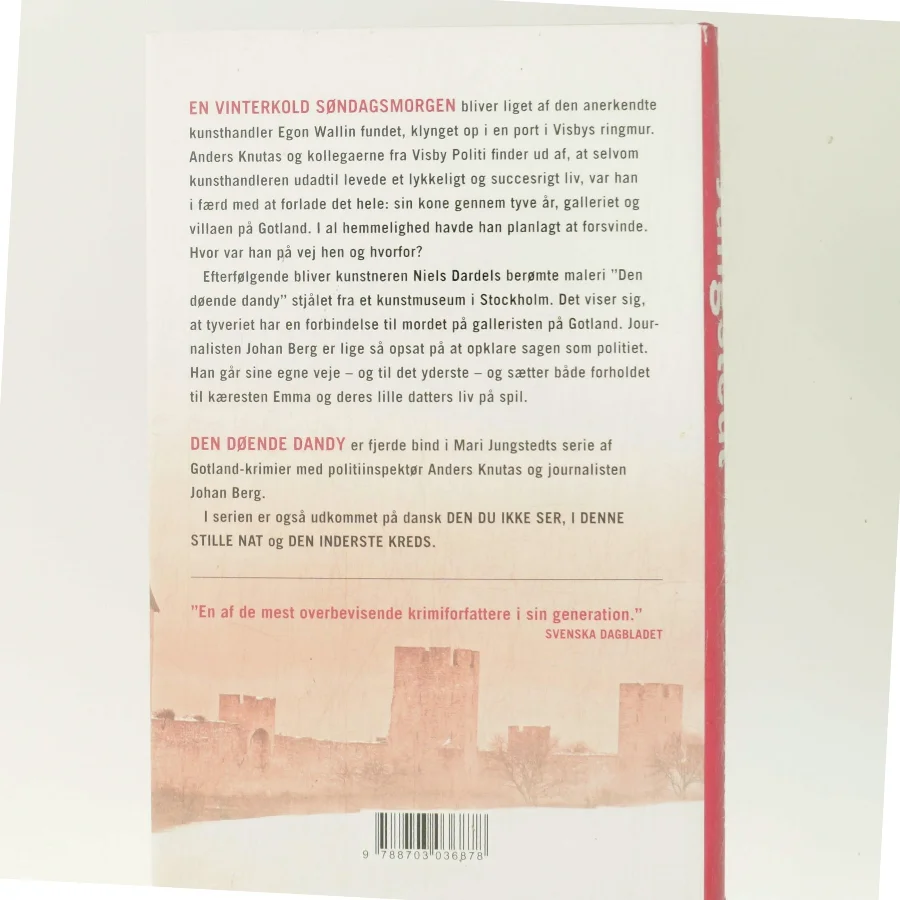 Den døende dandy : kriminalroman af Mari Jungstedt (Bog)