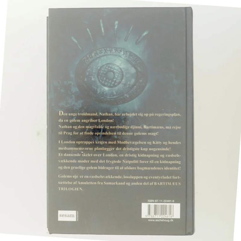 Golems øje af Jonathan Stroud (Bog)