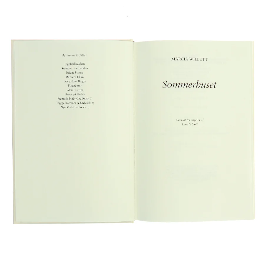 Sommerhuset af Marcia Willett (Bog)