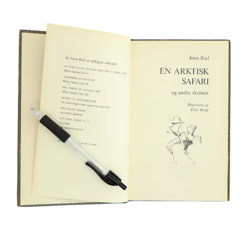 En Arktisk Safari og andre skrøner af Jørn Riel (Bog)