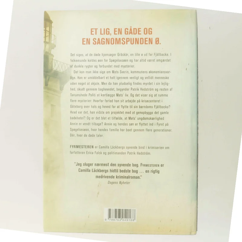 Fyrmesteren : kriminalroman af Camilla Läckberg (Bog)